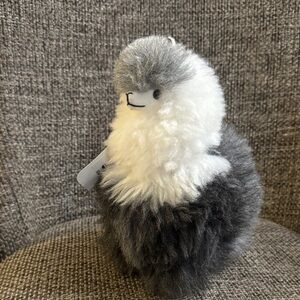 Standing Furry Alpaca